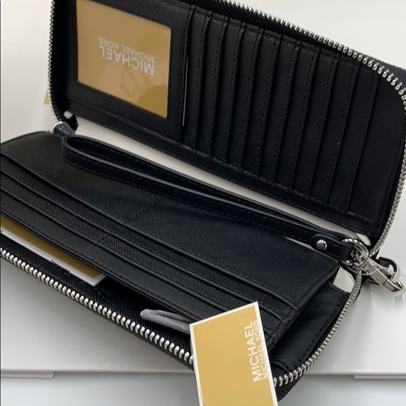 Michael Kors Jet Set Travel Continental Black - Picture 14 of 16